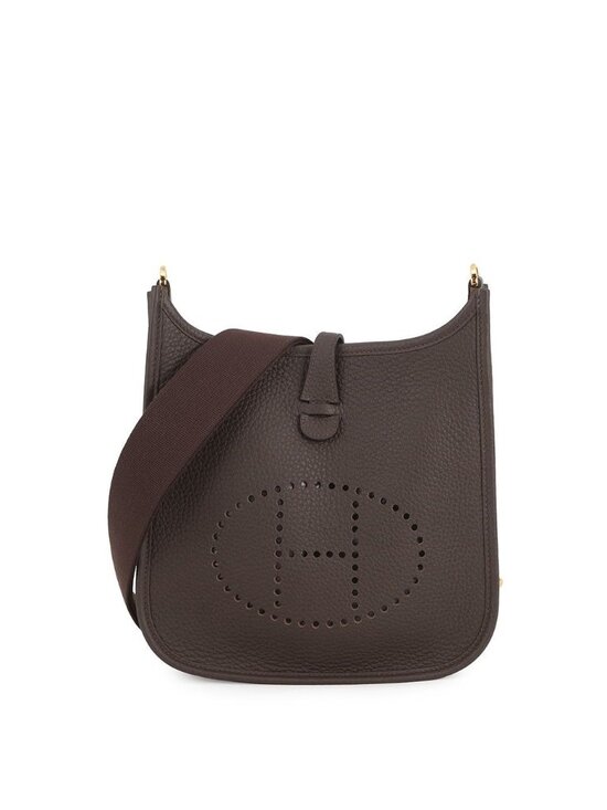 Hermes Handbags - Hermes Shoulder Bag Evelyne 3 23 Gold Taurillon Clemence